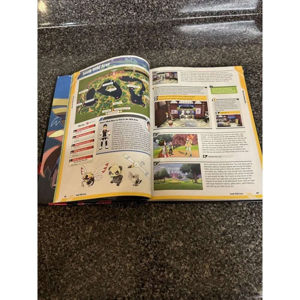 Pokemon Sword & Shield‎ Galar Region Collector's Hardcover Strategy Game Guide